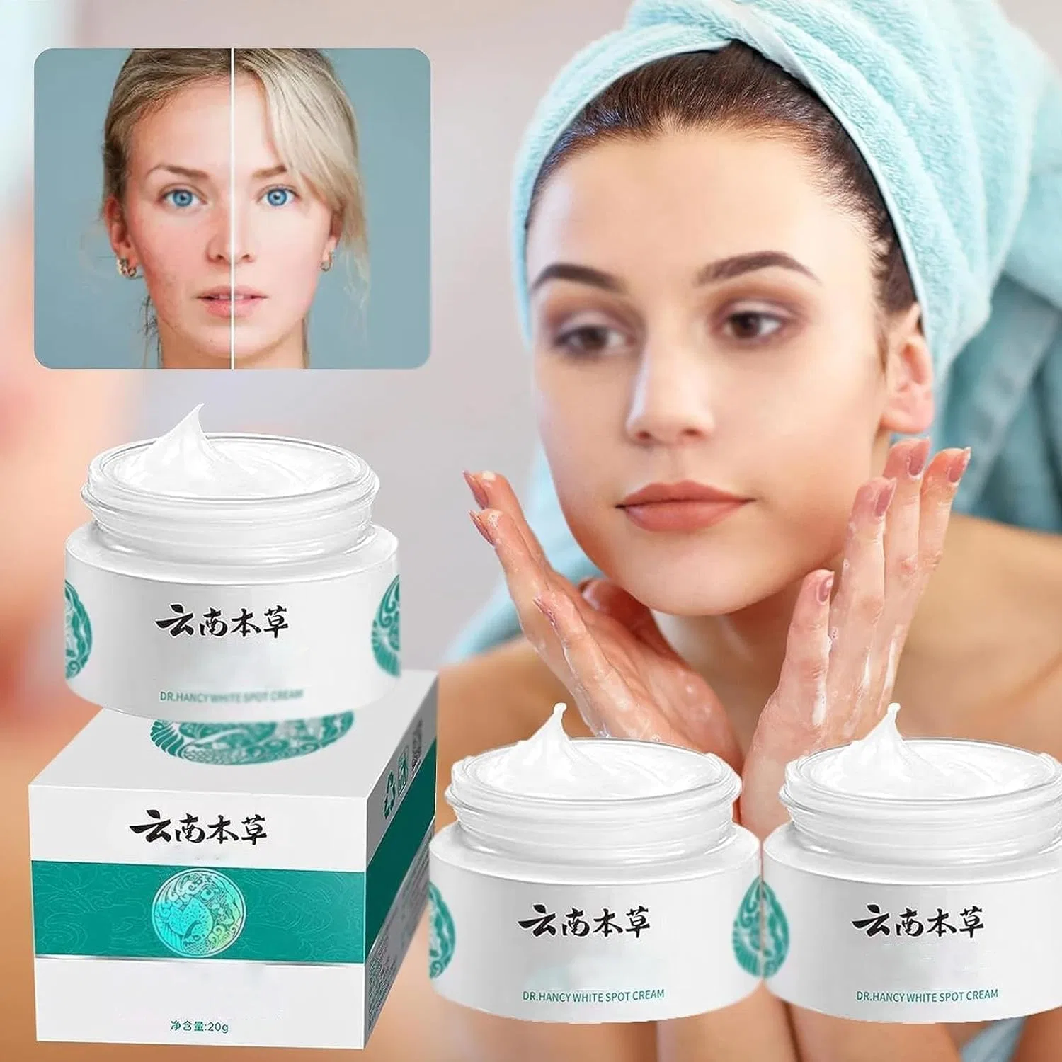 Крем для лица Domatus — Дневной Dr Hancy White Spot Cream, 20 г — фото 4