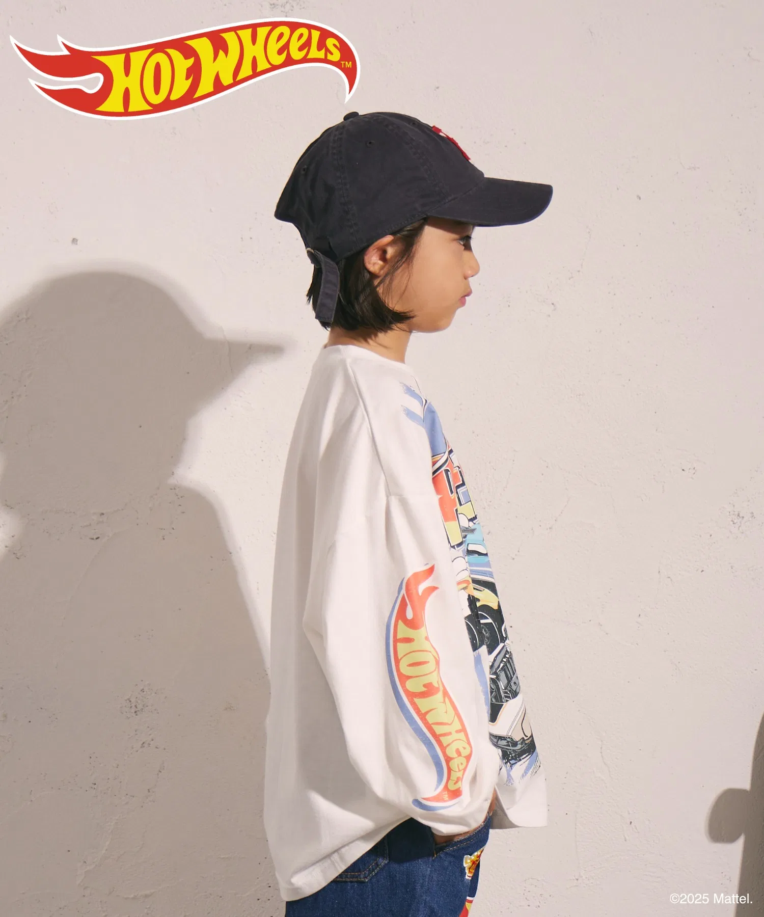 Детская футболка PAIRMANON STREET с длинным рукавом и принтом Hot Wheels — фото 3
