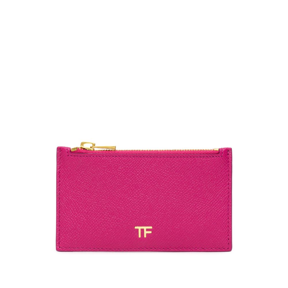 

Кошелек из кожи цвета фуксии Tom Ford