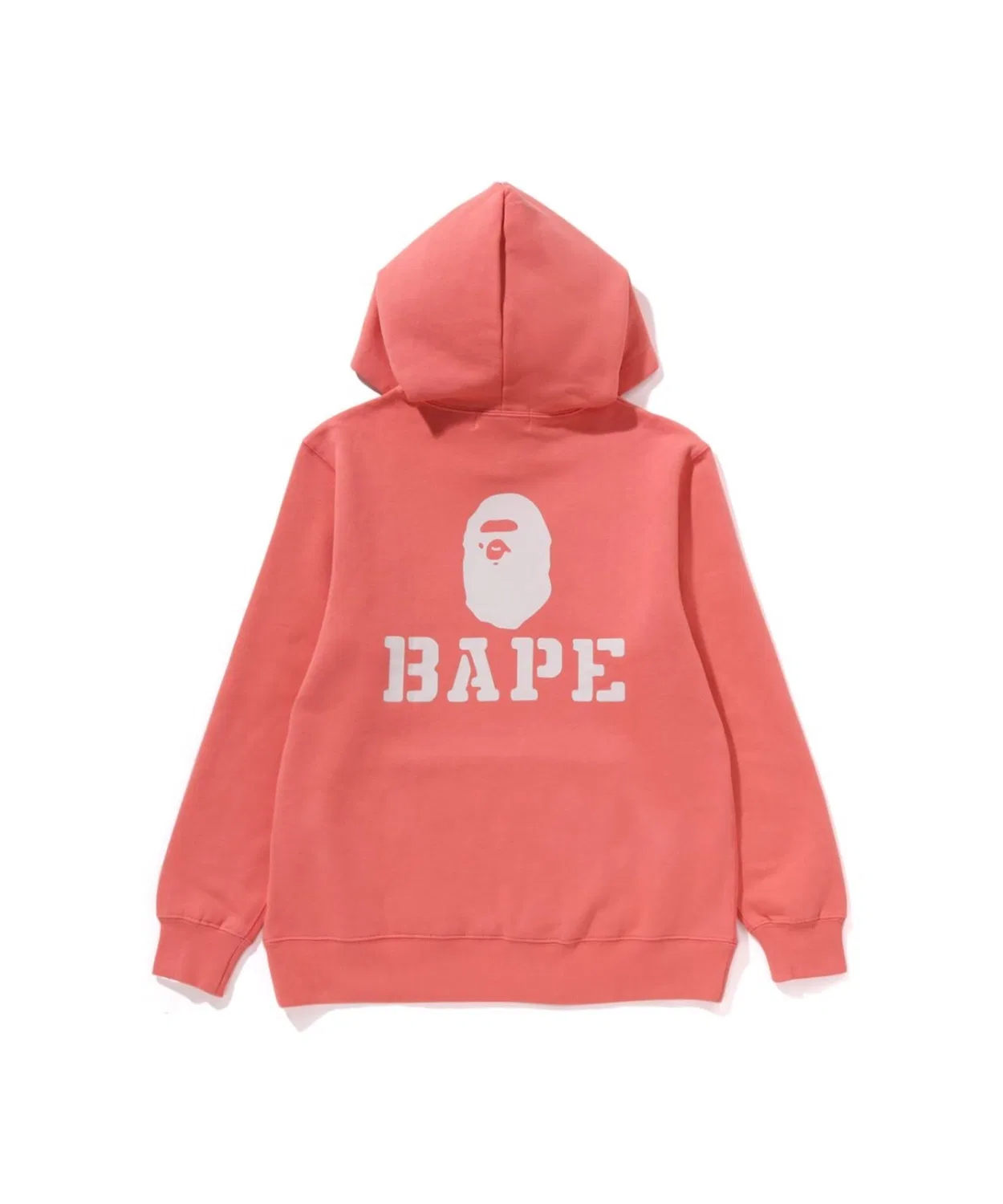 Худи-оверсайз BAPE с принтом APE HEAD, хлопок, сакс-голубой — фото 4