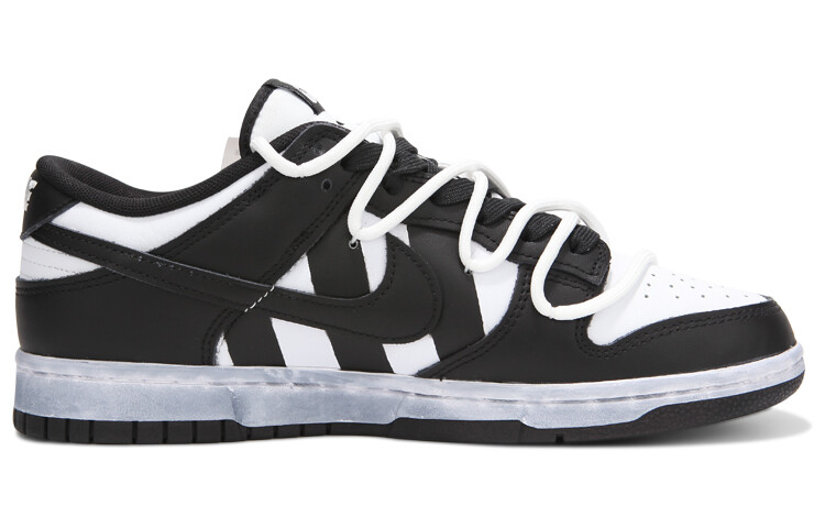 

Кроссовки Nike Dunk Skateboard Shoes Men Low-Top Black White, Черный, Кроссовки Nike Dunk Skateboard Shoes Men Low-Top Black White