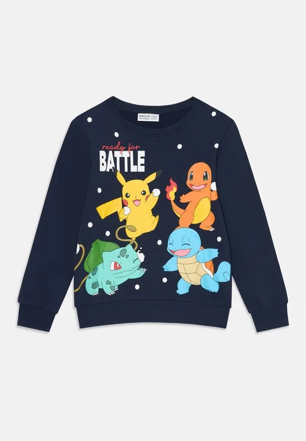 Толстовка с изображением покемона из нкмстама Name It, Navy