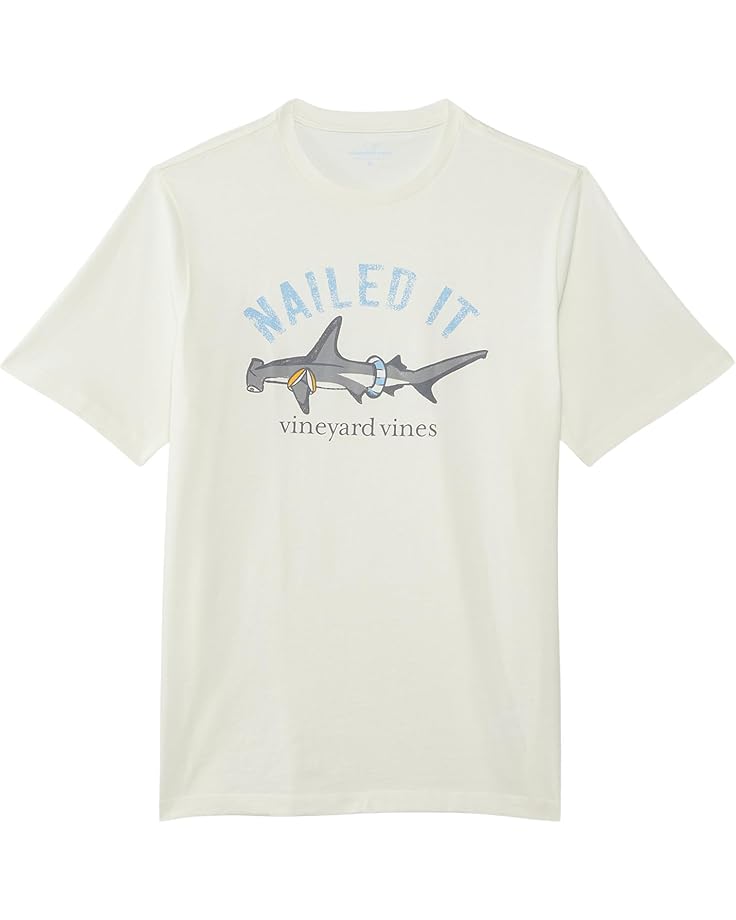 

Футболка Vineyard Vines Nailed It Short Sleeve Tee, цвет Marshmallow