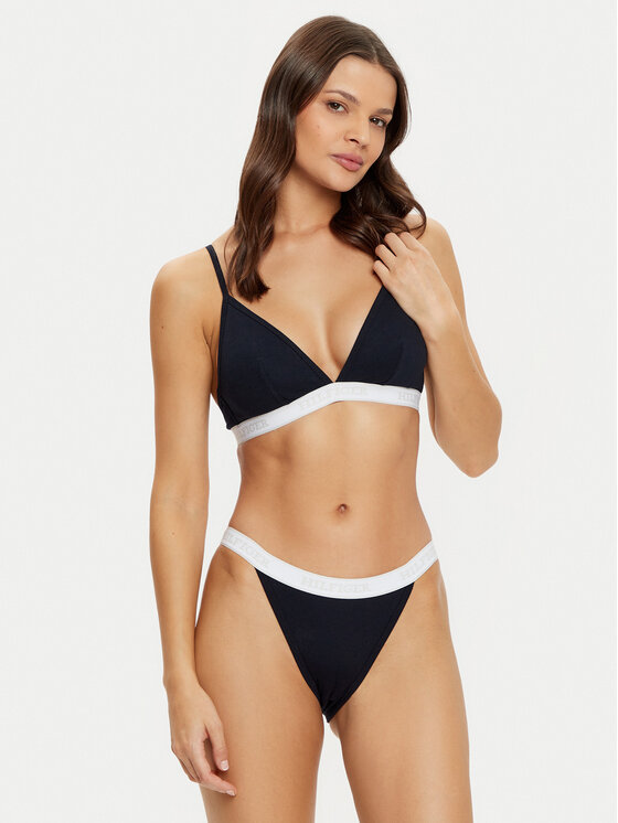 Классические женские трусы UW0UW05538 Tommy Hilfiger, синий — фото 2