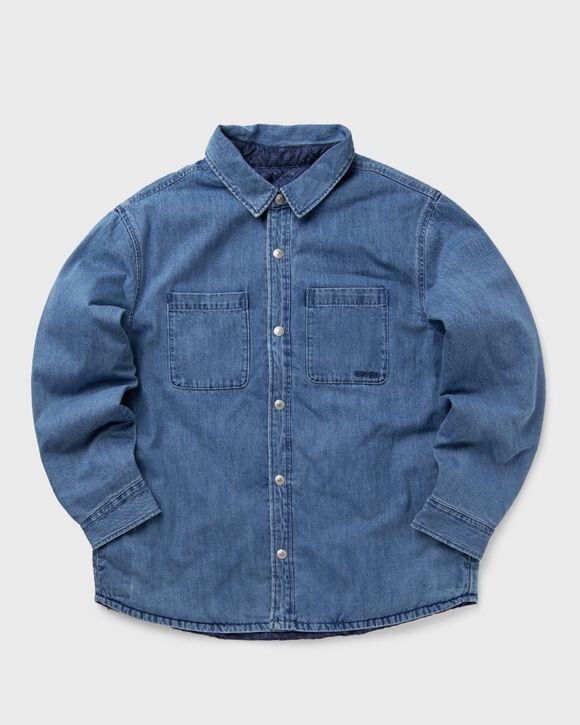 

Рубашка Levis Bryant Padded Rev Oversh, цвет greenpoint light wash