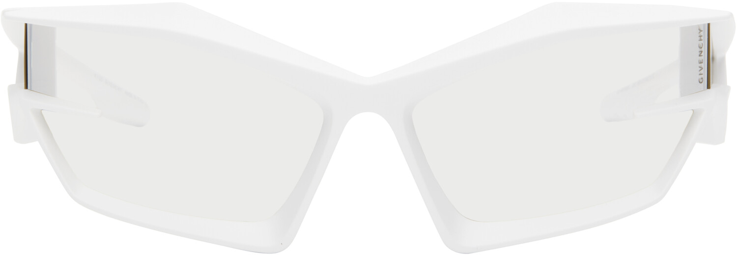 

Белые солнцезащитные очки Giv Cut Givenchy, White/Smoke Mirror