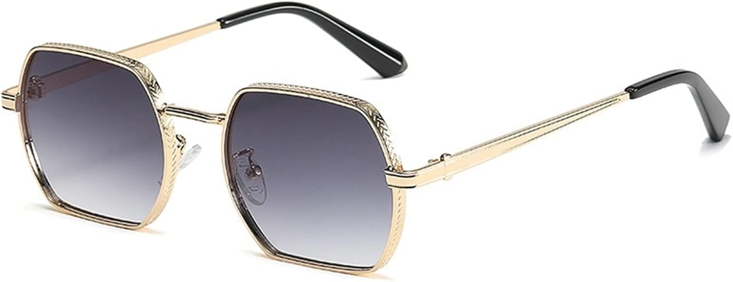 

Модные металлические солнцезащитные очки для мужчин и женщин, для активного отдыха, уличной фотосъемки, декоративные солнцезащитные очки (Цвет: G, Размер: 1) MTZJH, One Color