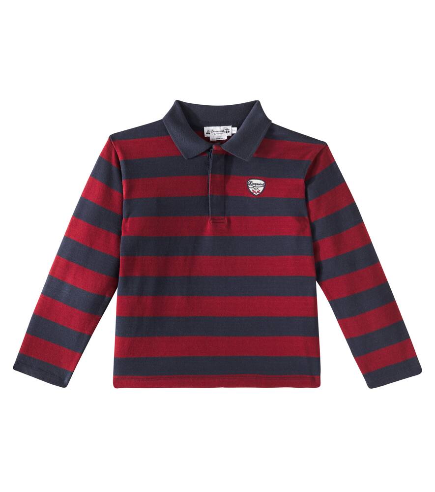 

Полосатый хлопковый топ Gad Bonpoint, Rayures Marine