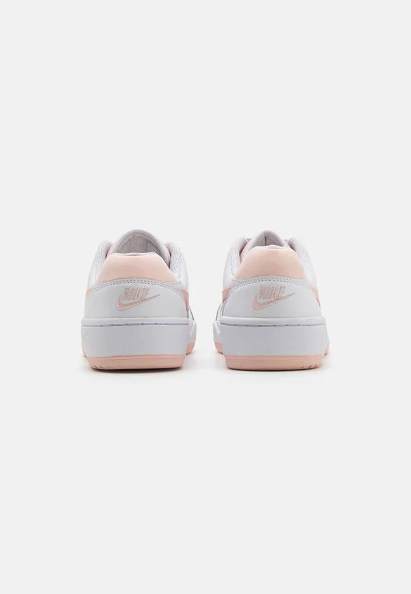 Кроссовки full force low Nike Sportswear, White/Echo Pink/Bright Mango/Black — фото 3