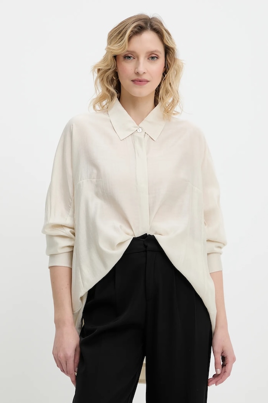 

Рубашка Answear.Lab, бежевый