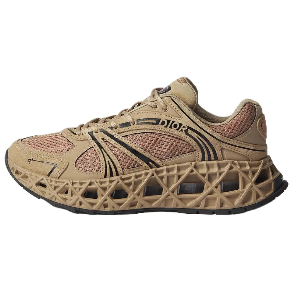 DIOR Кроссовки B35 Nxxt Low top Casual мужские бежевые
