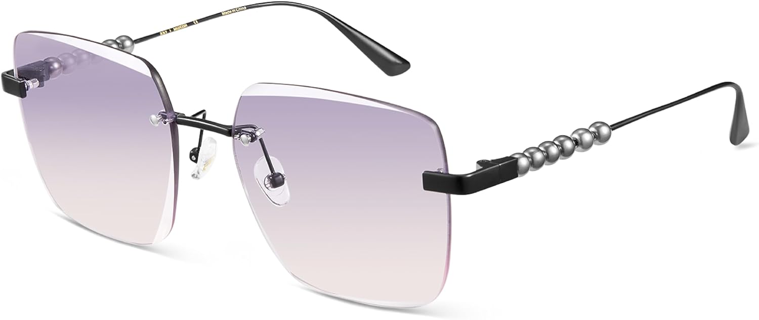 

Модные большие квадратные солнцезащитные очки MUJOSH для женщин и мужчин, ретро, ​​с большими плоскими линзами и защитой от УФ-излучения, бренд EssilorLuxottica, Graphite Black/Progressive Purple