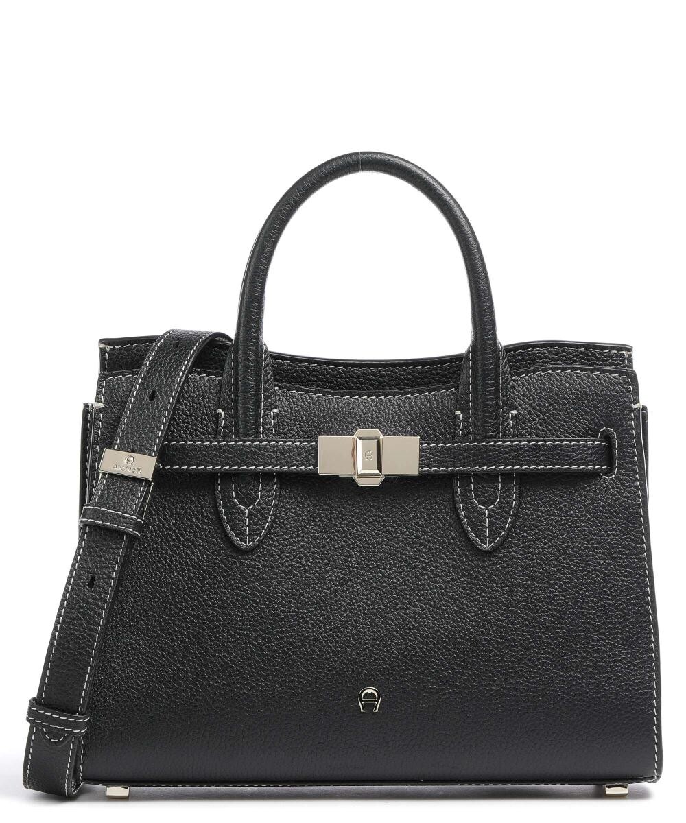 

Сумочка Farah из зерненой коровьей кожи Aigner, черный