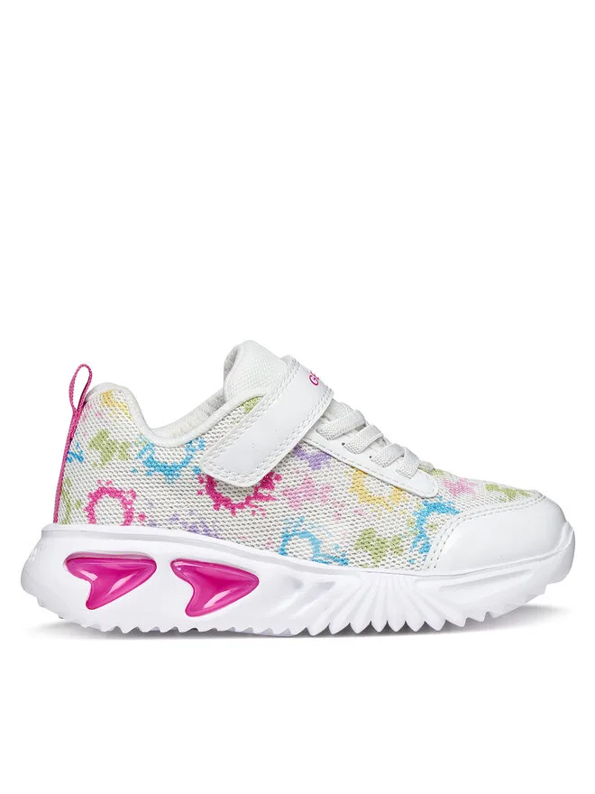 Geox Кроссовки J Assister Girl J45E9B 0GFHH C0653 M белые