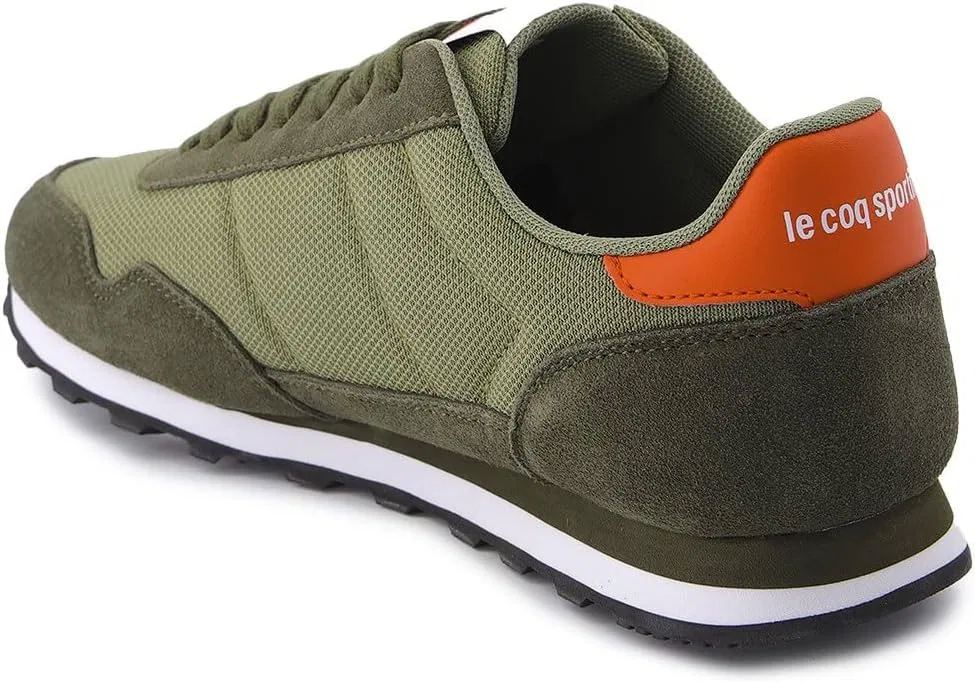 Кроссовки Le Coq Sportif Unisex Astra Olive Night/Spicy Orange Low Top — фото 2
