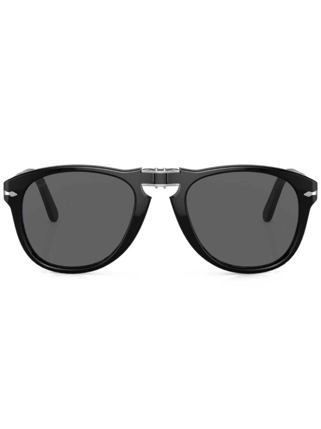 

Persol солнцезащитные очки Steve McQueen в круглой оправе, черный