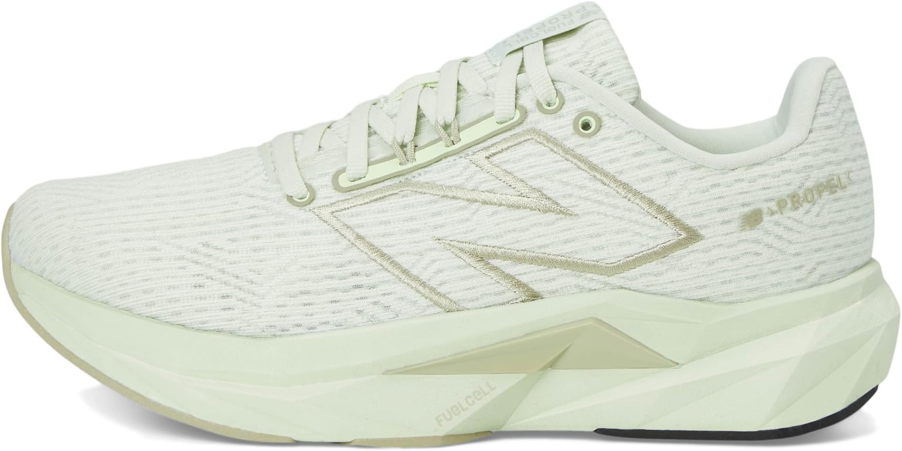 Кроссовки New Balance FuelCell Propel v5, цвет Natural Mint/Olivine — фото 4