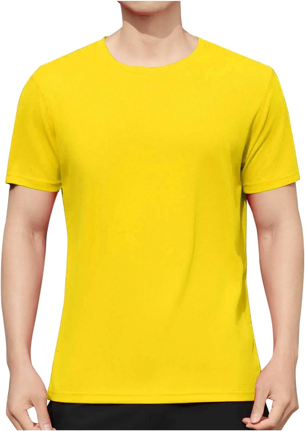 Футболка для мужчин Quick Dry летняя Casual Stretch Light Sport Breathable — фото 2
