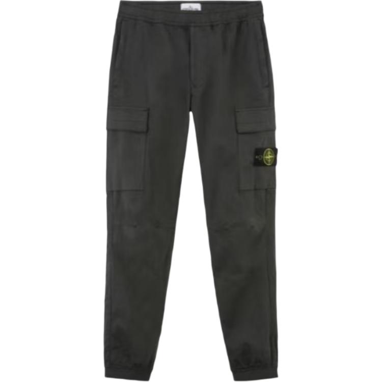 

Брюки-карго обычного зауженного кроя STONE ISLAND, Lead Gray