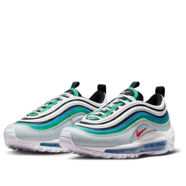 Кроссовки air max 97 'pure platinum light crimson' Nike, мультиколор — фото 3