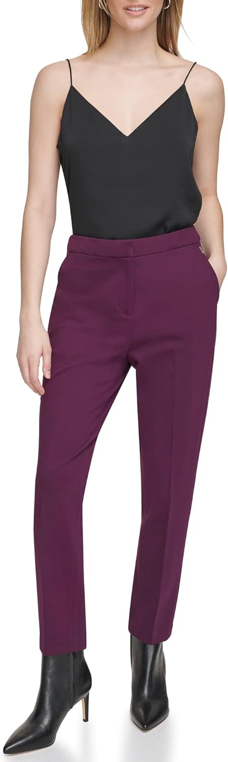 

Женские узкие брюки Calvin Klein, Aubergine