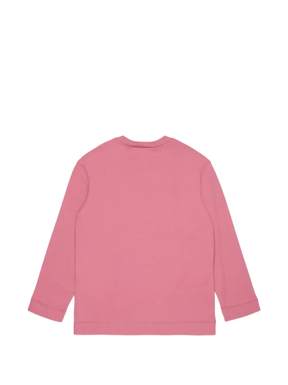 Футболка с длинными рукавами и логотипом Marni Kids, розовый — фото 2
