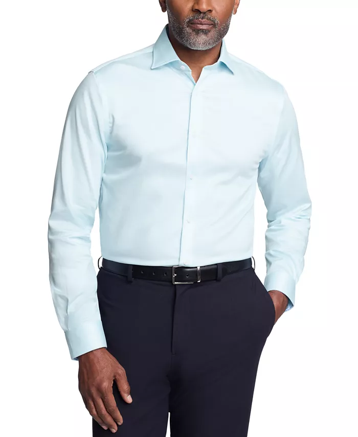 

Мужская классическая рубашка Regular Fit Comfort Stretch Michael Kors, синий