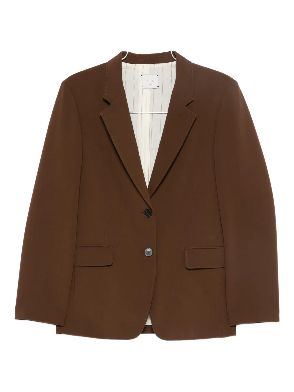 

Пиджак с лацканами Alysi, коричневый