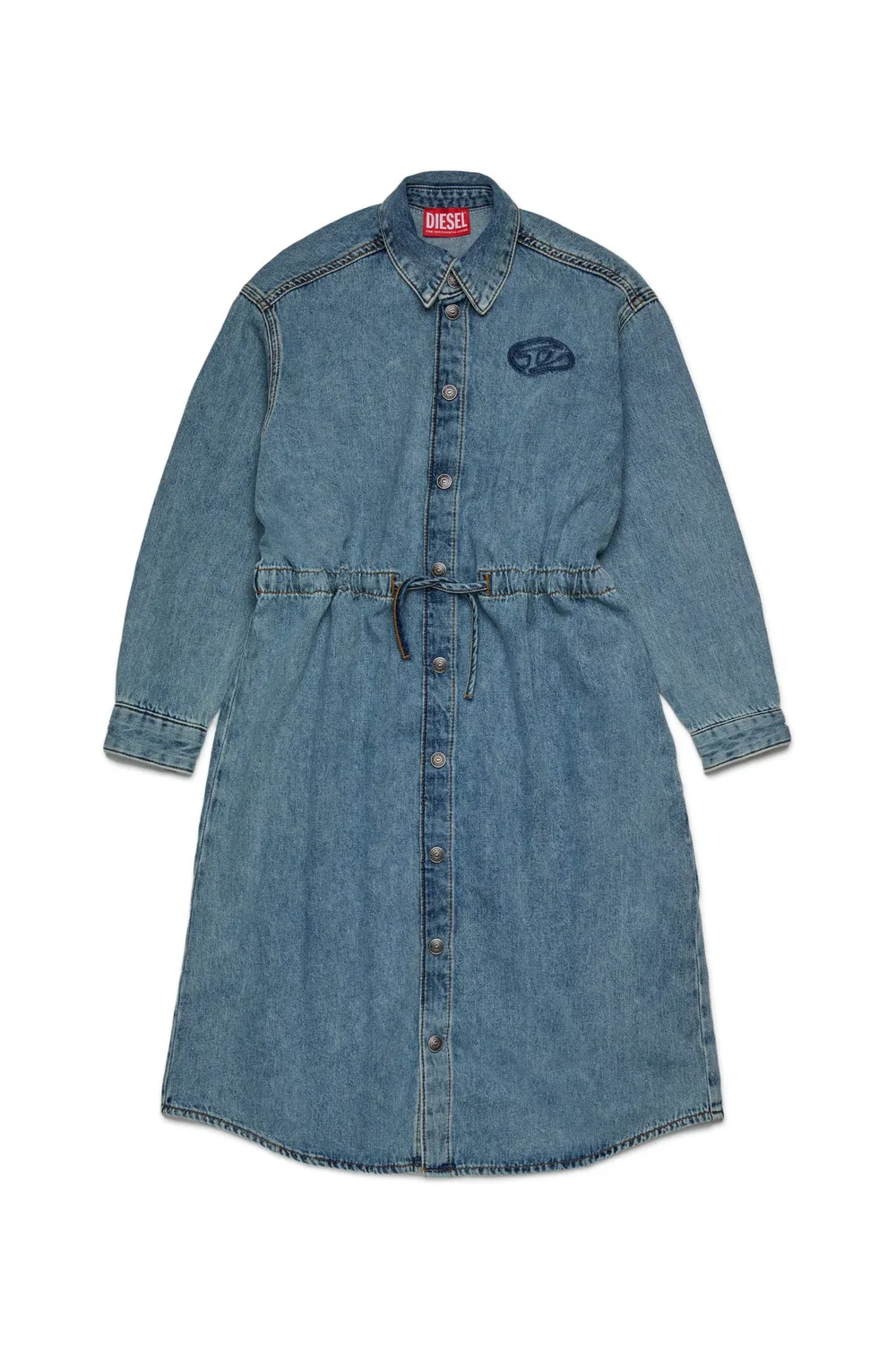 Детское джинсовое платье DREAMY Diesel, Indigo Blue