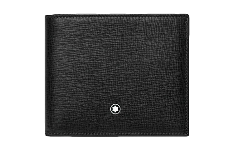 

Кошелек из кожи коровы мужской черный MONTBLANC
