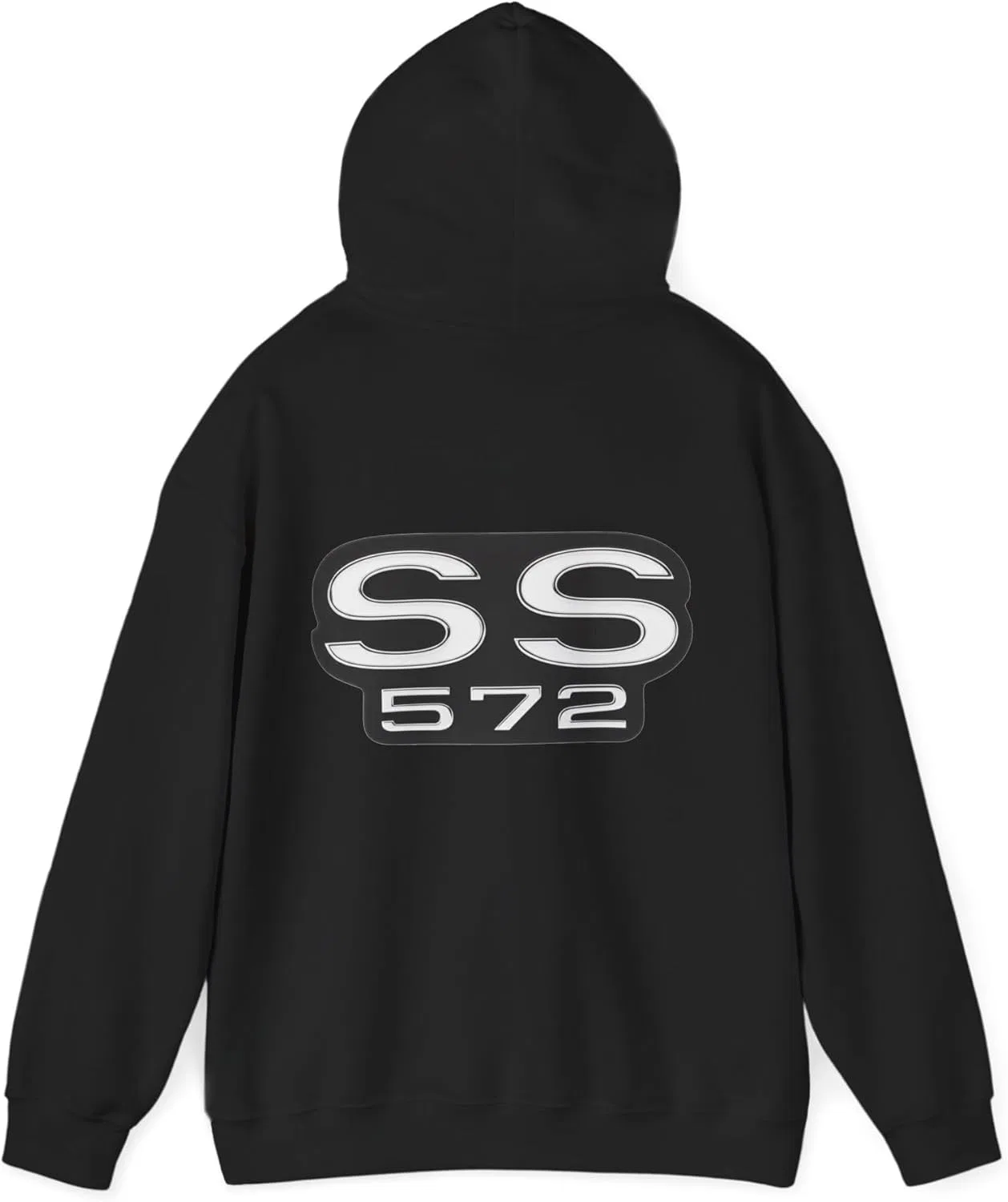 Толстовка SS 572 Nova Chevelle Camaro Muscle Car Gift GENERIC, черный — фото 3