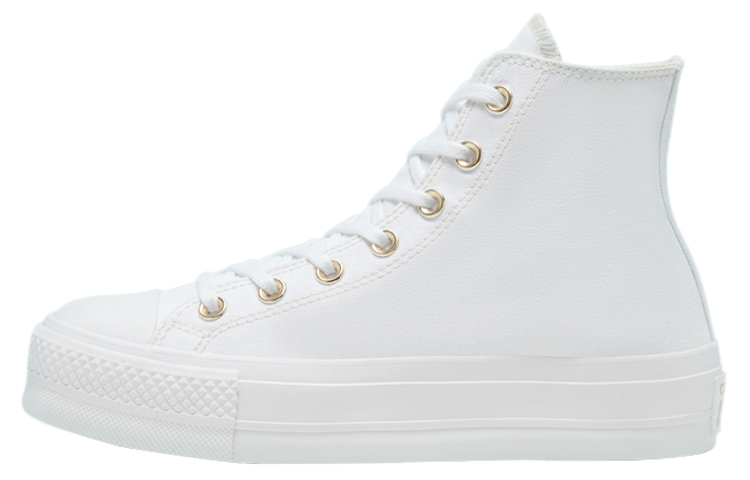 

Кеды Converse Chuck Taylor All Star Lift Platform Elevated White Gold Women's