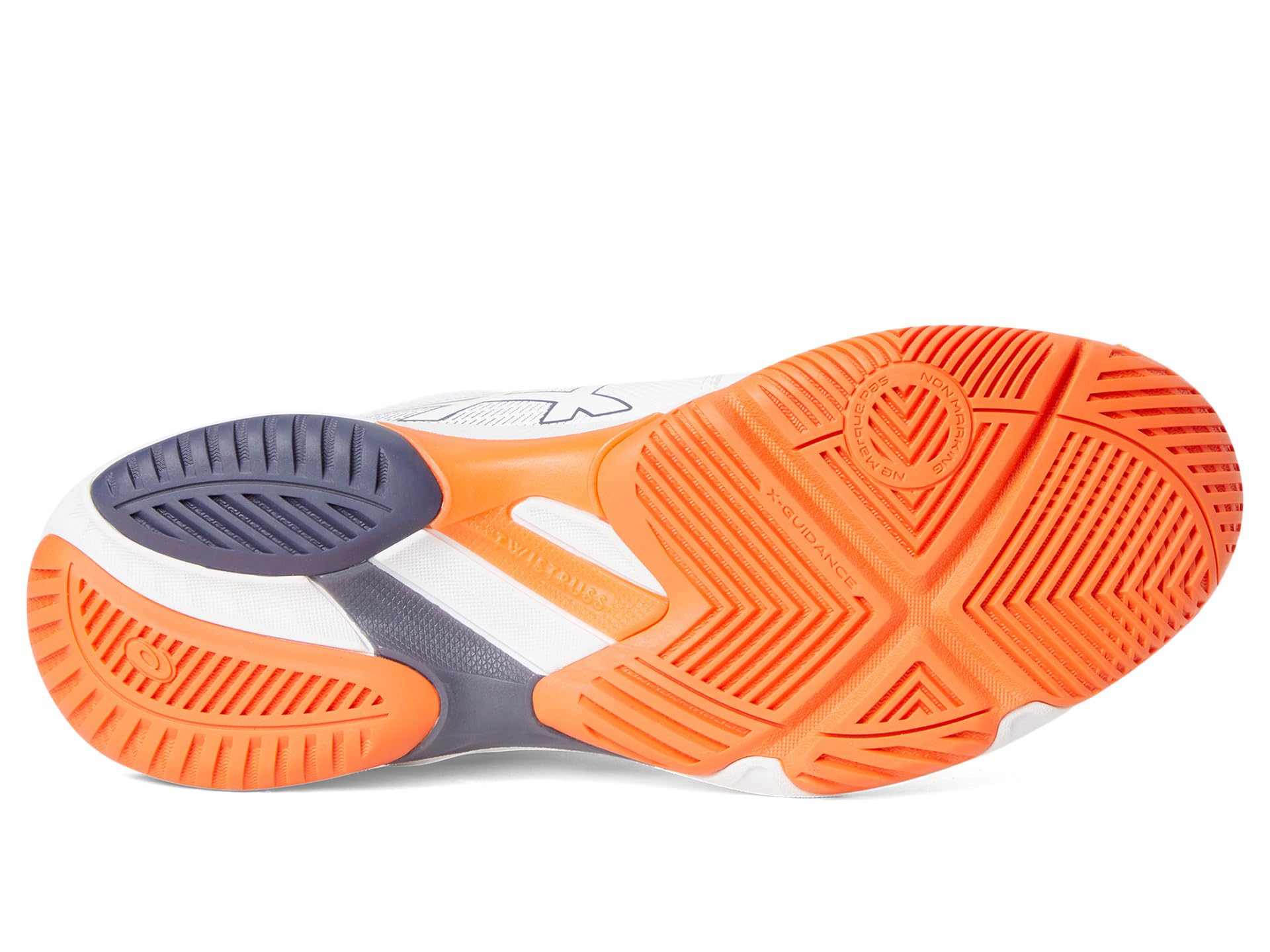 Кроссовки ASICS Netburner Ballistic FF MT 3 Volleyball Shoe, цвет White/Indigo Fog — фото 3