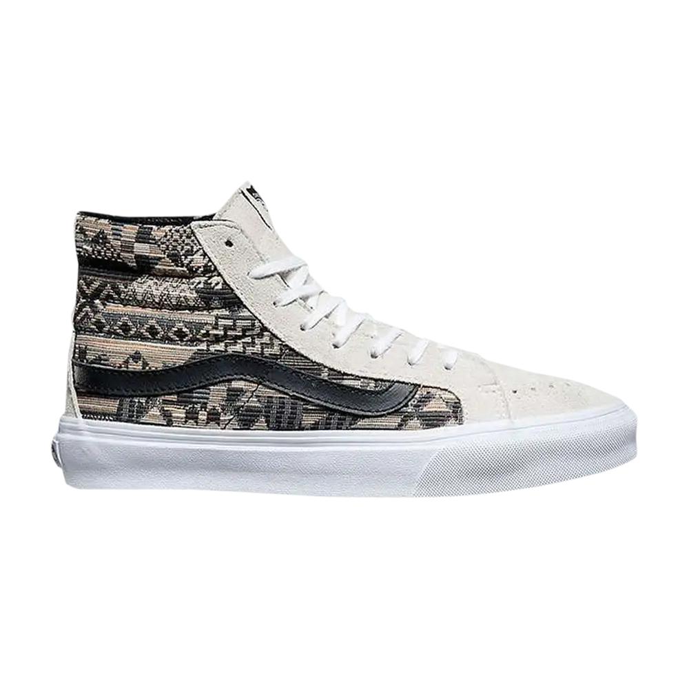 

Кроссовки Sk8-Hi Slim Vans, белый