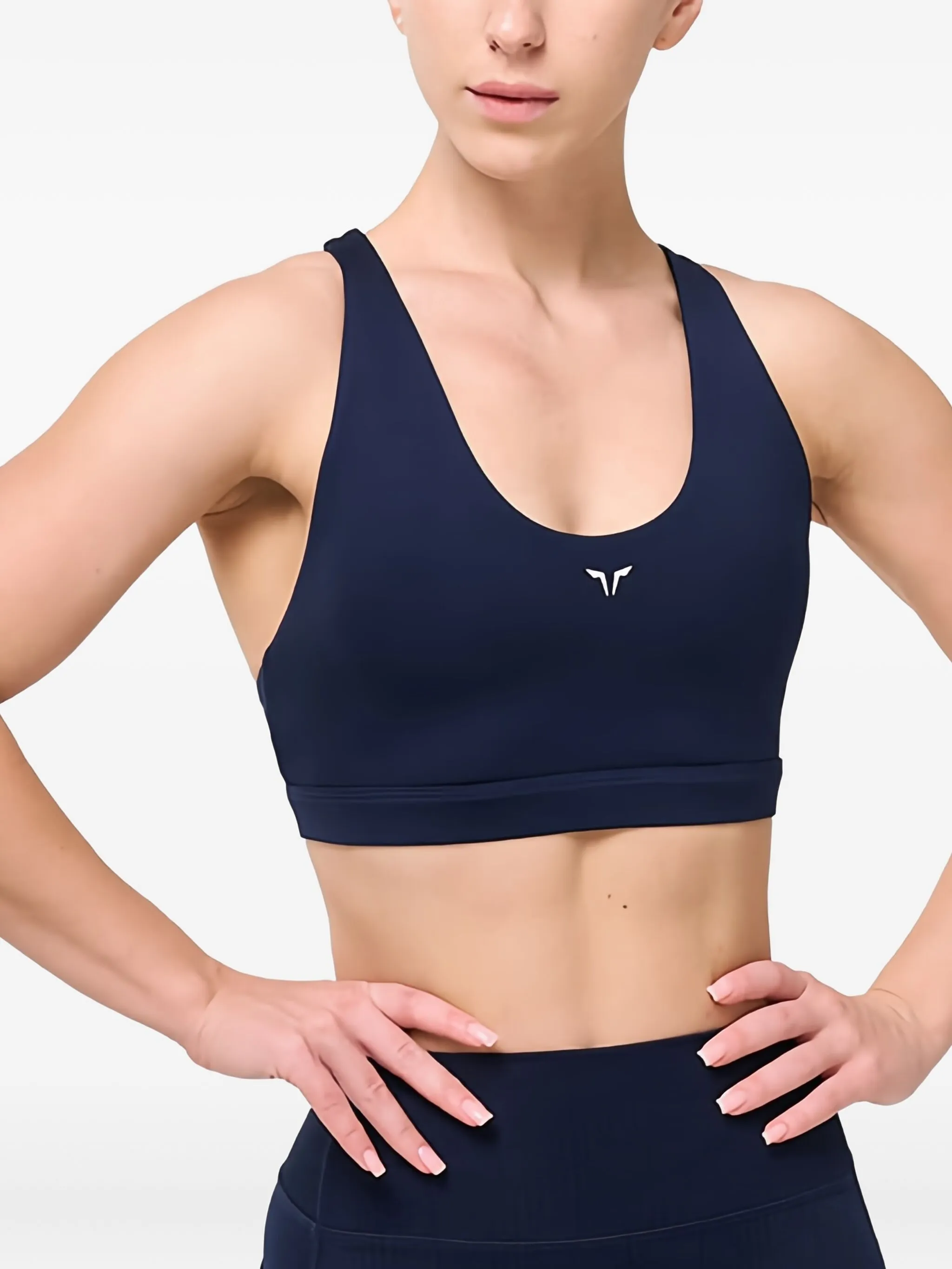 

Спортивный бюстгальтер с перекрестными бретелями Squatwolf, синий