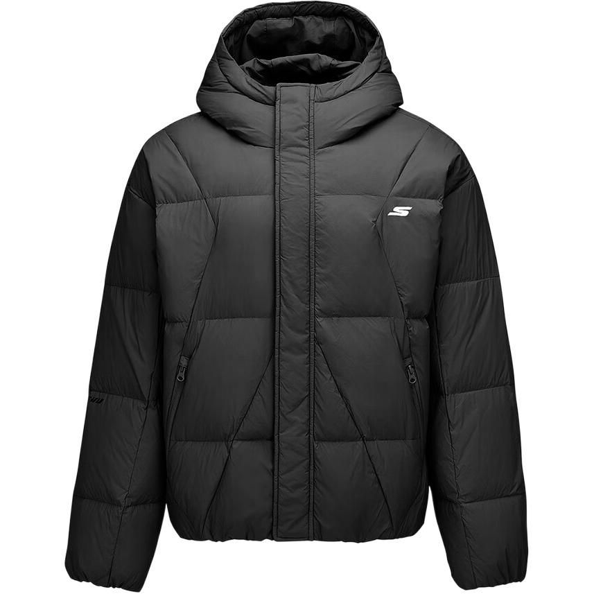 

Базовый спортивный пуховик Unisex Skechers, черный