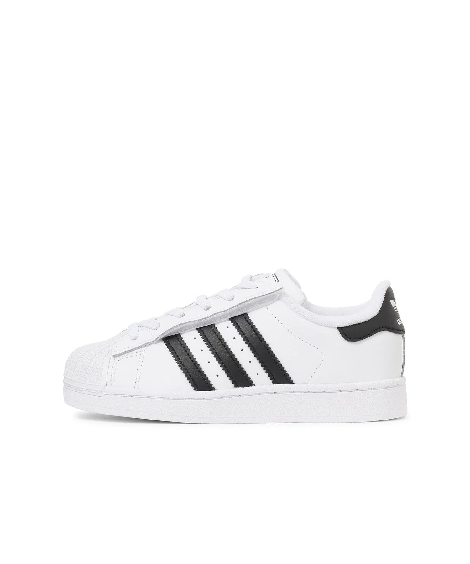 Детские кроссовки adidas SUPERSTAR II CF EL белые