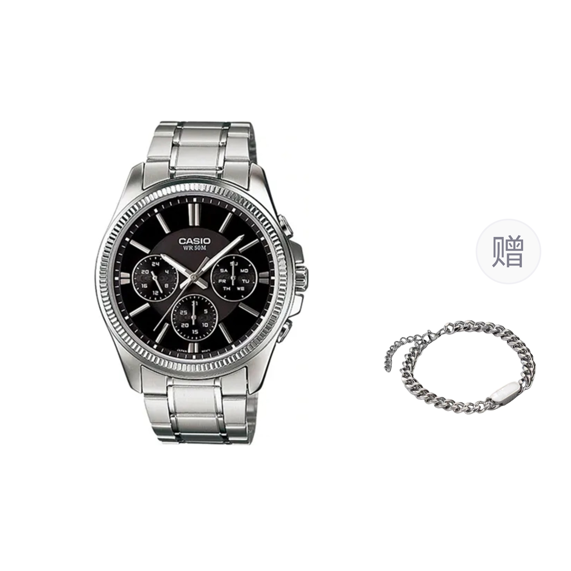 

CASIO Часы Men Black Watch, Black