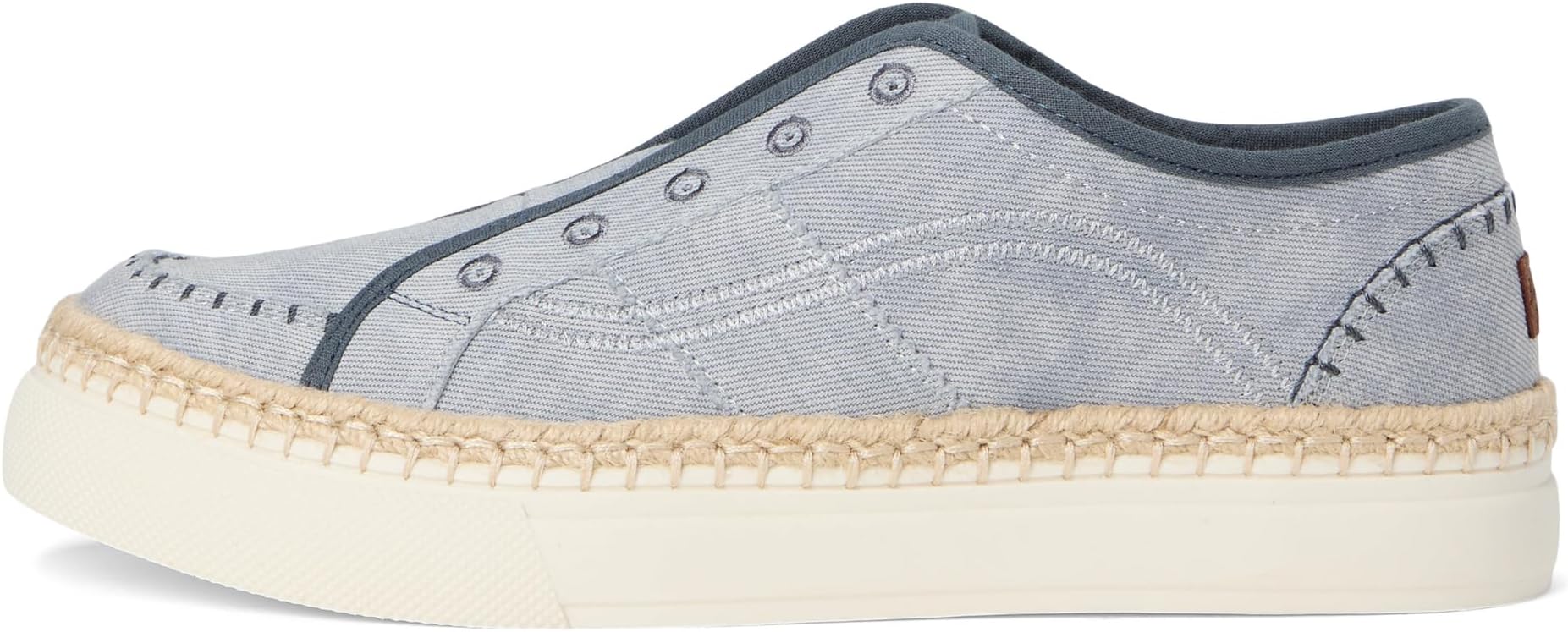 Балетки Blowfish Malibu No Chill Slip-On, цвет Raindrop Grey Twill Fabric — фото 4