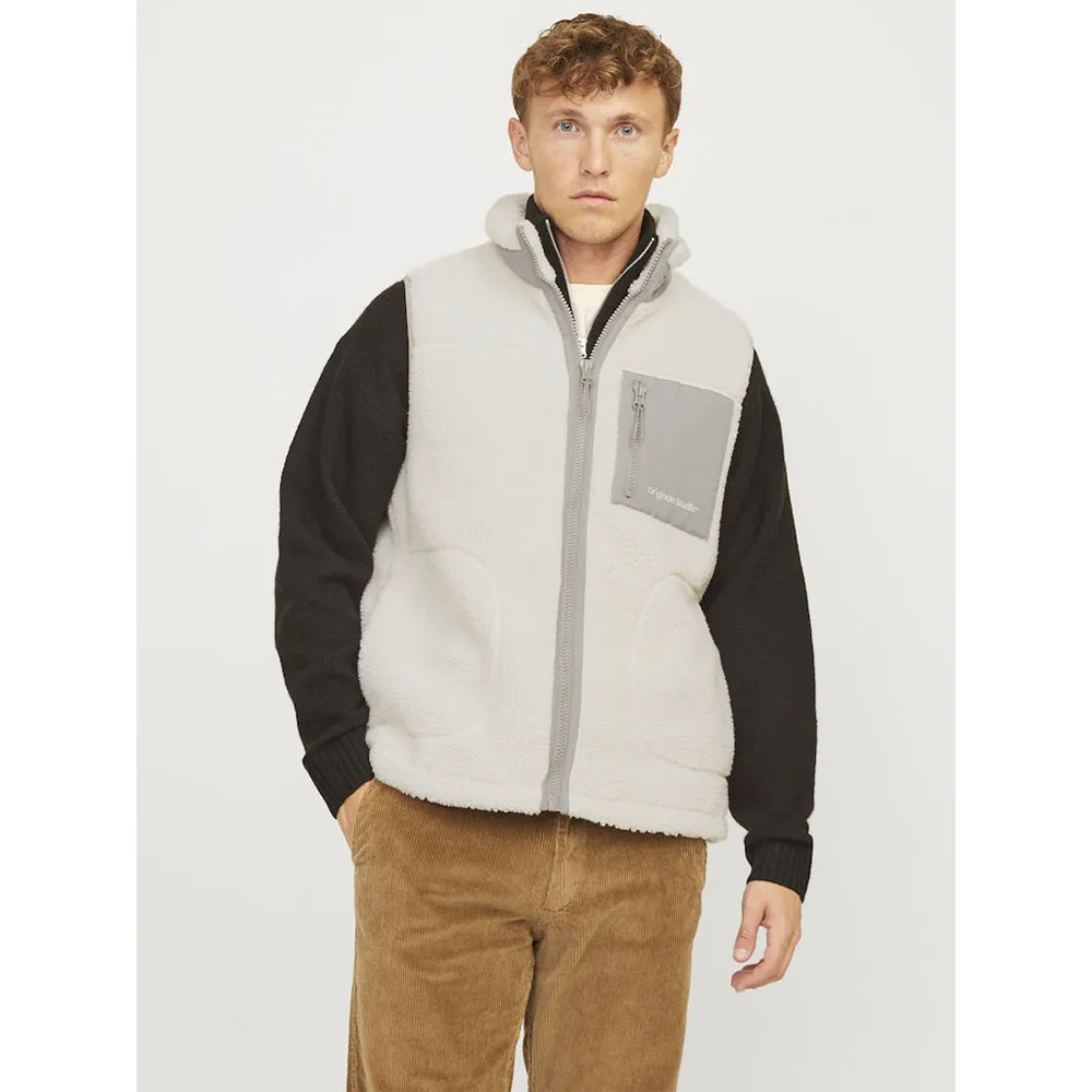 

Жилет Jack & Jones 12260453 Teddy, серый