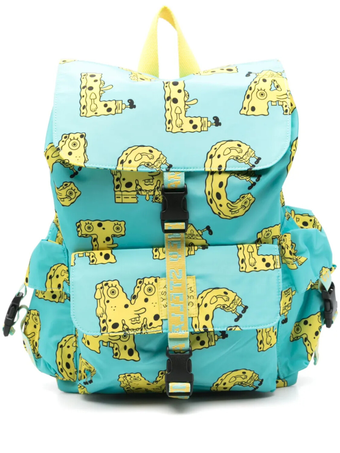 

Stella McCartney Kids x SpongeBob SquarePants рюкзак с изображением Губки Боба, синий