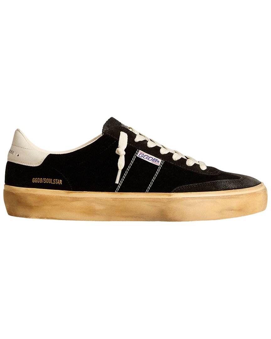 Золотые гусиные бархатные кроссовки Soul Star Golden Goose