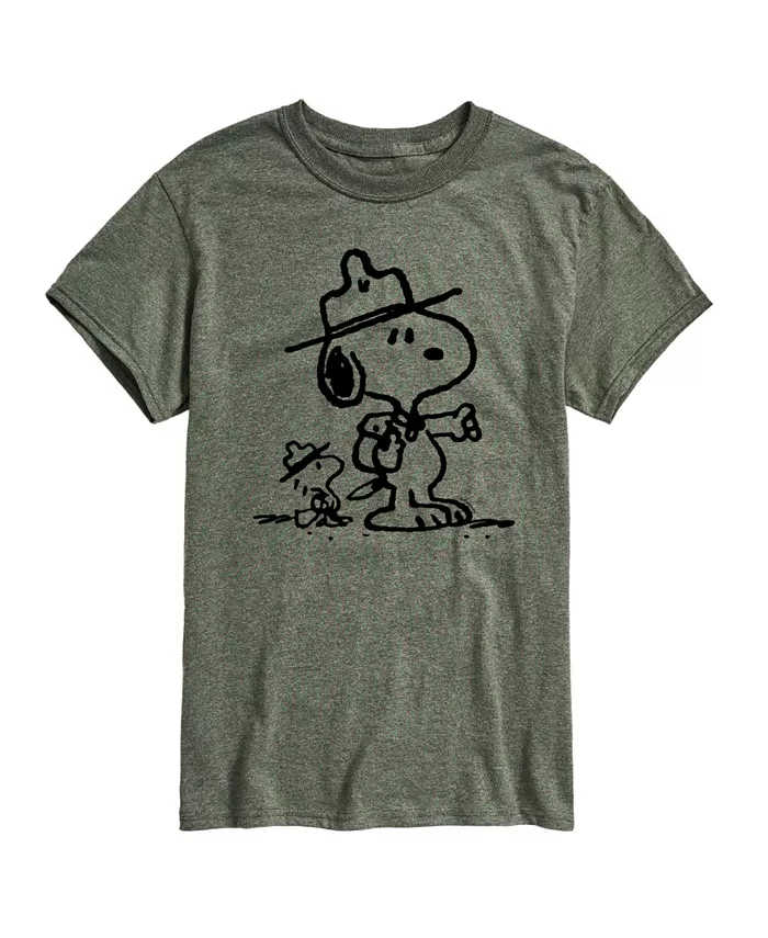 

Гибридная футболка Peanuts Outdoor с коротким рукавом для мужчин AIRWAVES, зеленый