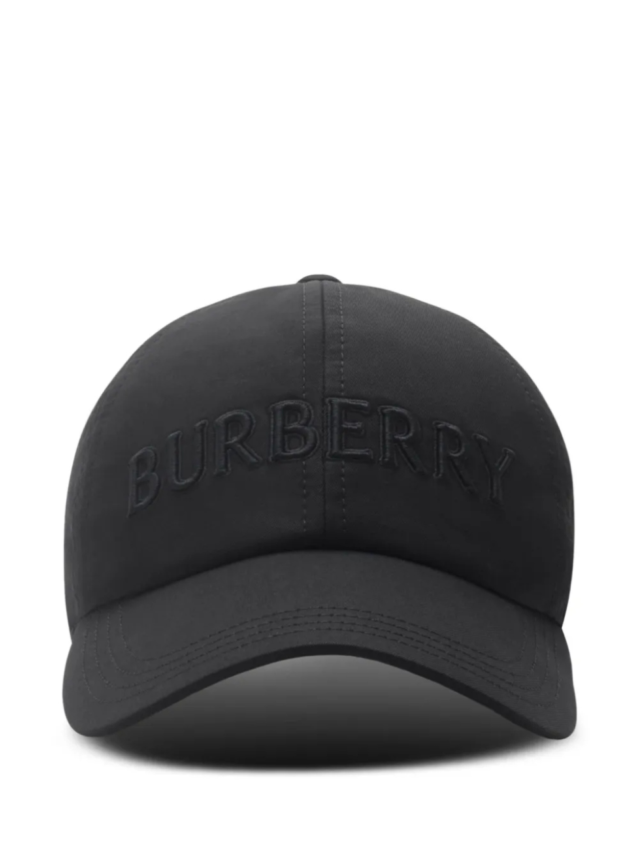 

Burberry габардиновая бейсболка с логотипом, черный