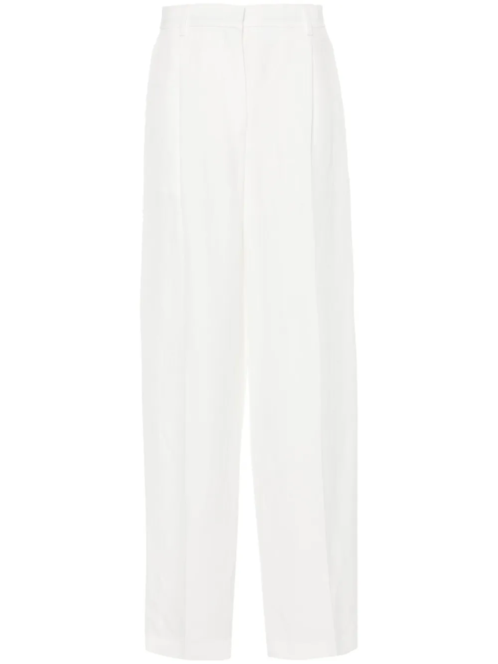 

Брюки со складками MSGM, белый