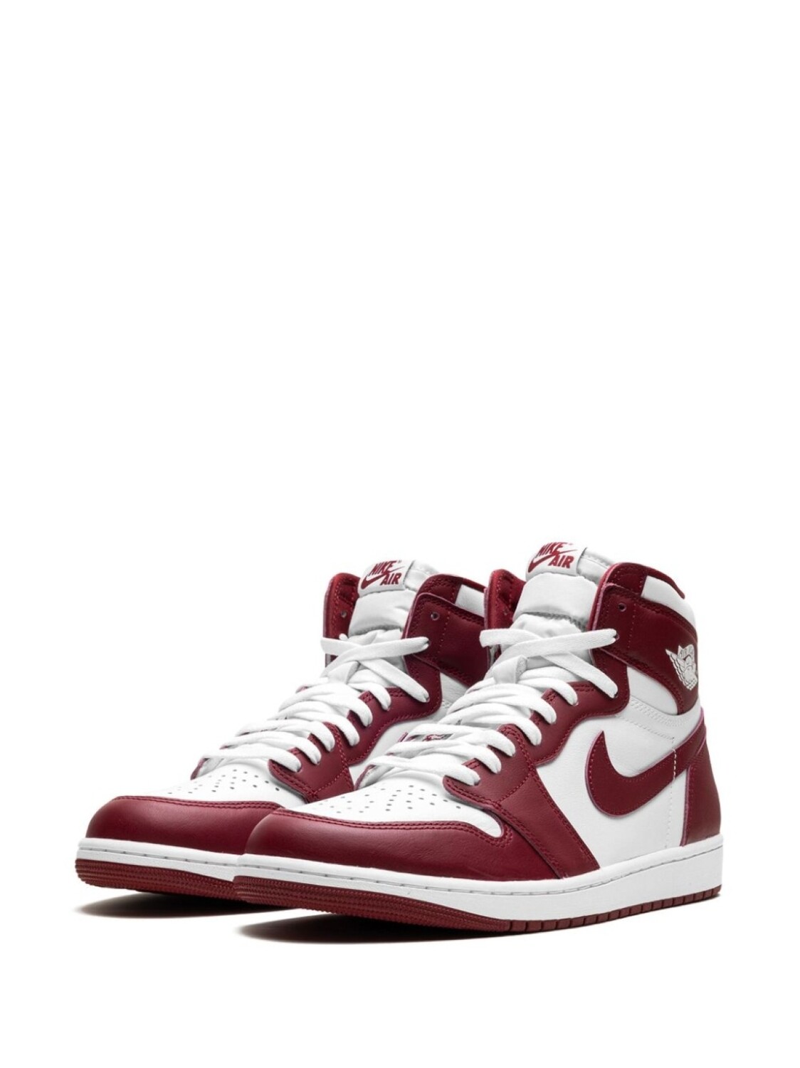Кроссовки Air 1 Retro High OG Team Red Jordan, красный — фото 3