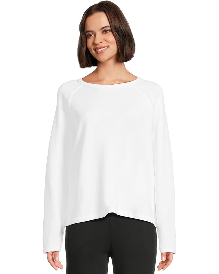 

Топ Eileen Fisher Raglan Boxy Top, белый