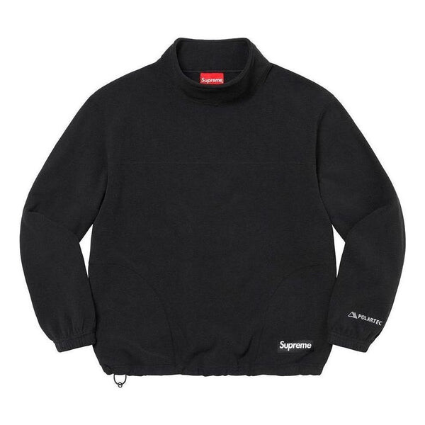 

Свитер x polartec mock neck pullover 'black white' Supreme, черный