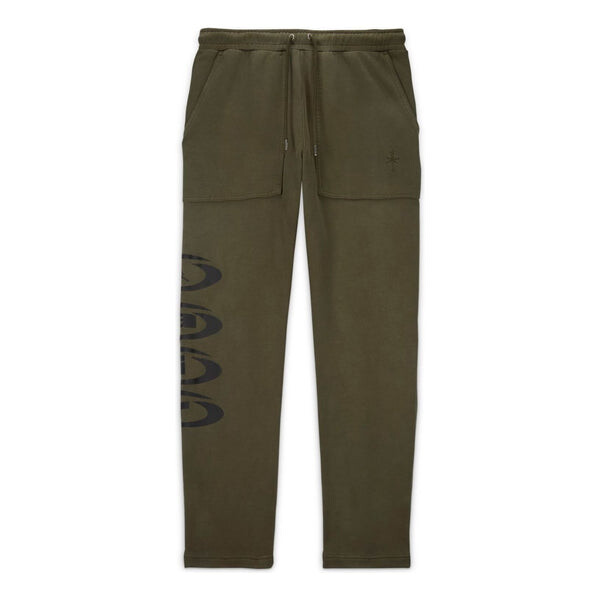 

Брюки x travis scott jumpman jack fleece pants asia sizing 'cargo khaki' Air Jordan, хаки