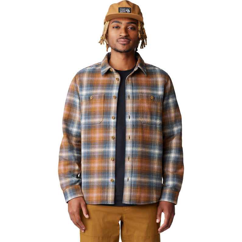 

Мужская плюшевая рубашка Mountain Hardwear, цвет Golden Brown Ombre Buffalo